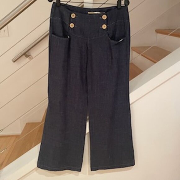 Max Studio Com Sailor Pants Size 2 - Picture 8 of 8